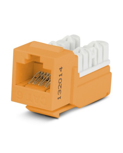 Вставка Hyperline (KJNE-8P8C-C6-90-OR) в Королеве Коннекторы Pintop.ru