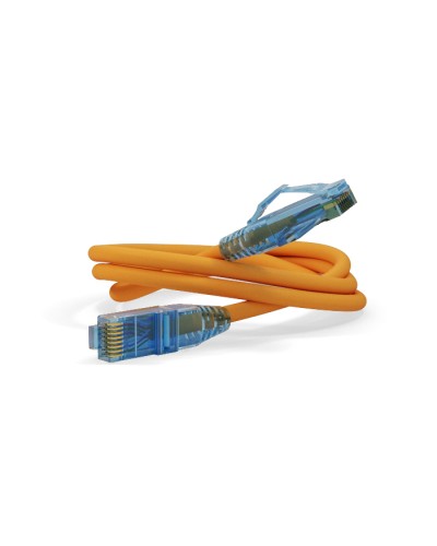 Патч-корд RJ45-RJ45, 4 пары, UTP, кат.6, LSZH (3м) Hyperline PC-LPM-UTP-RJ45-RJ45-C6-3M-LSZH-OR в Королеве Патчкорды (медные) Pintop.ru