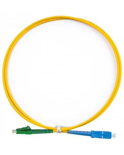 Шнур оптический simplex LC/APC-SC/UPC 9/125 sm 5м LSZH Cabeus FOP(s)-9-LC/APC-SC/UPC-5m в Королеве Патч-корды оптические Pintop.ru