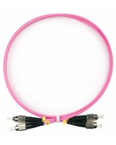 Шнур оптический duplex FC-FC 50/125 mm OM4 1,5м LSZH в Королеве Патч-корды оптические Pintop.ru