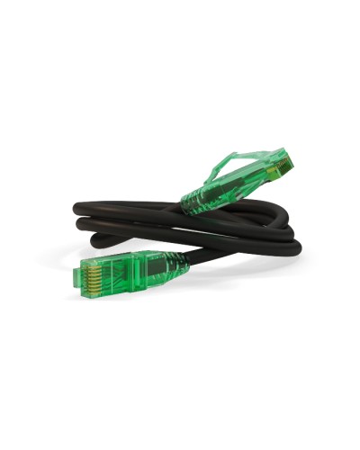 Патч-корд Hyperline PC-LPM-UTP-RJ45-RJ45-C6a-1M-LSZH-BK в Королеве Патчкорды (медные) Pintop.ru