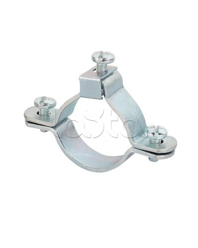 Хомут заземления для труб 20-1/2 мм, оцинкованная сталь DKC 6042-20 в Королеве Стяжки-хомуты Pintop.ru